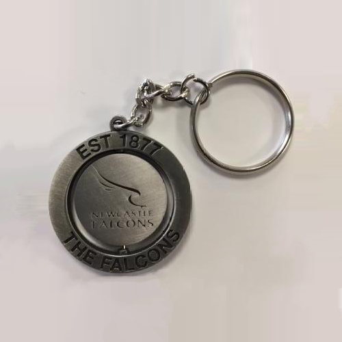 Falcons 1877 Spinning Keyring